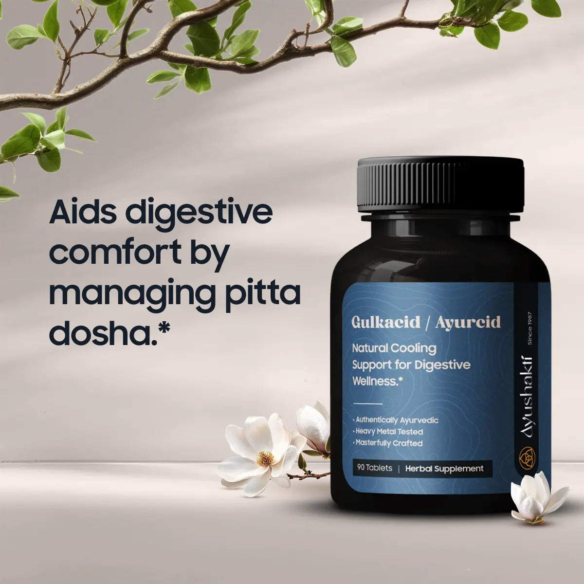 Gulkacid Ayurcid Herbal Supplement